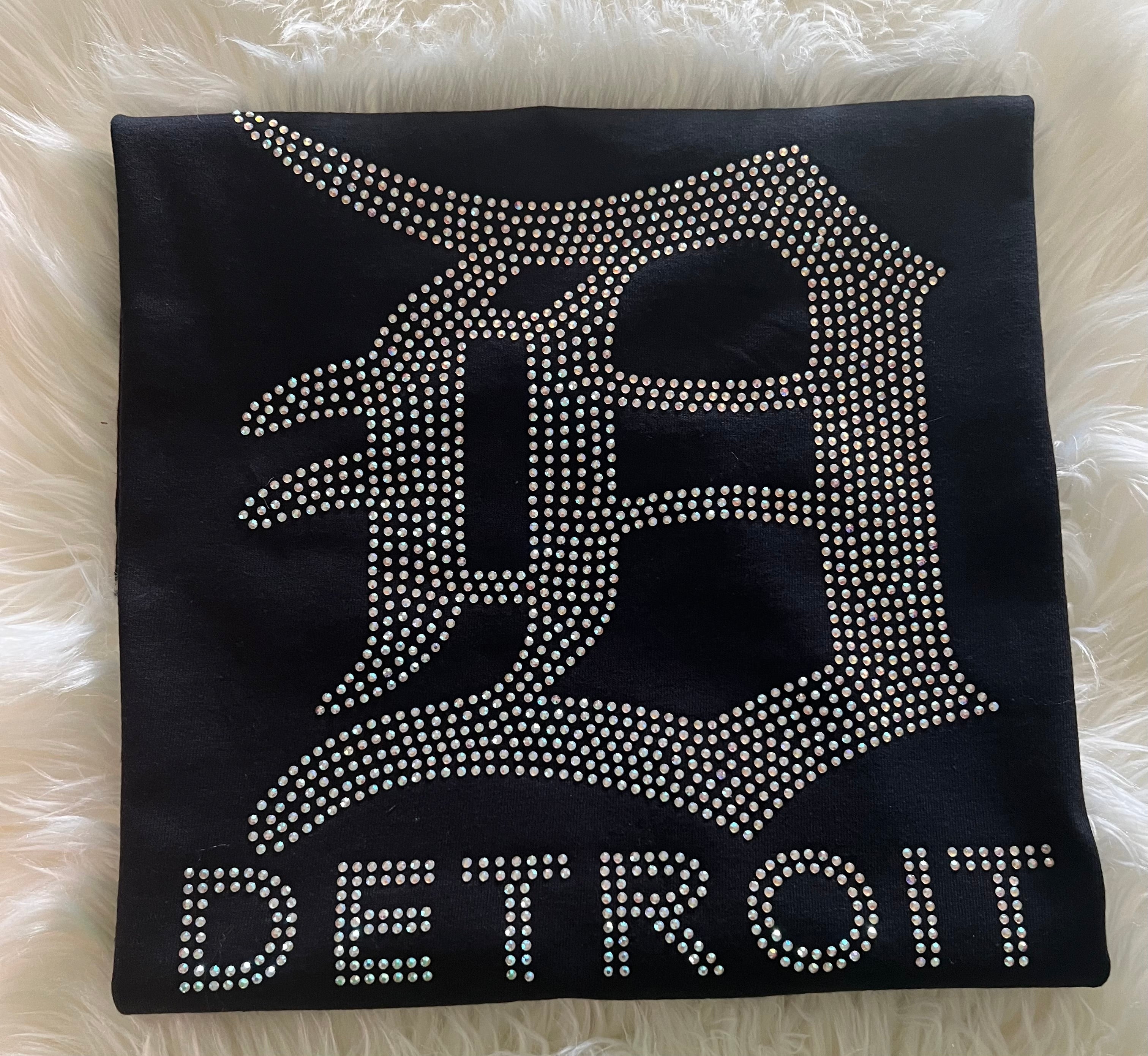 Detroit Rhinestone Tee