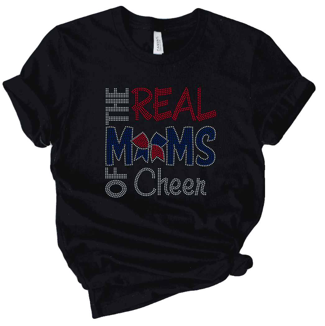 CARDINALS CHEER MOM RHINESTONE SHIRT